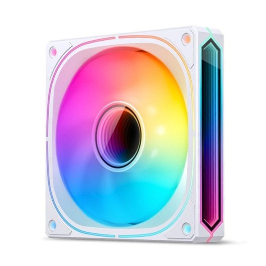 Ventilateur Jonsbo FR-505WR 12 cm 800-1800 RPM LED RGB Blanco