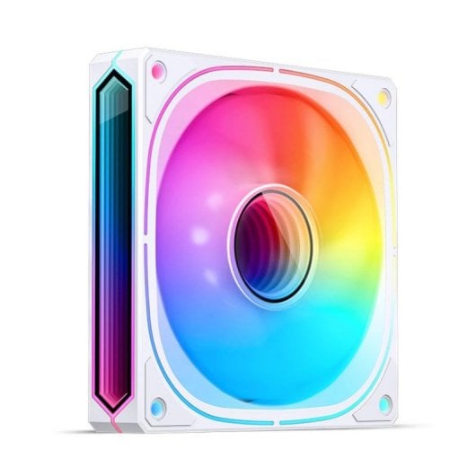 Ventilateur Jonsbo FR-505WR 12 cm 800-1800 RPM LED RGB Blanco