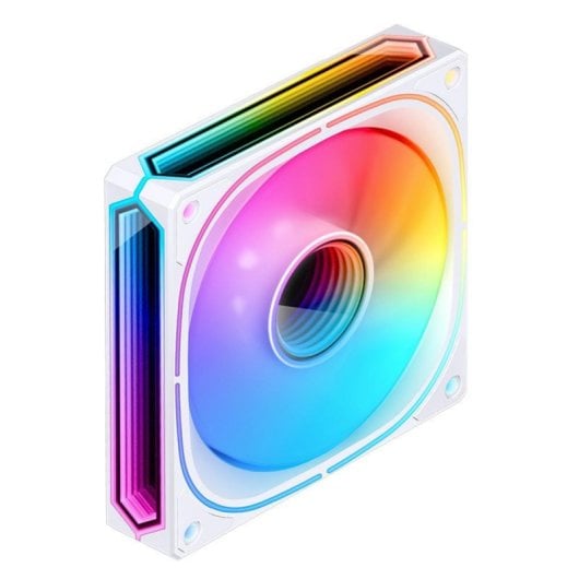 Ventilateur Jonsbo FR-505WR 12 cm 800-1800 RPM LED RGB Blanco