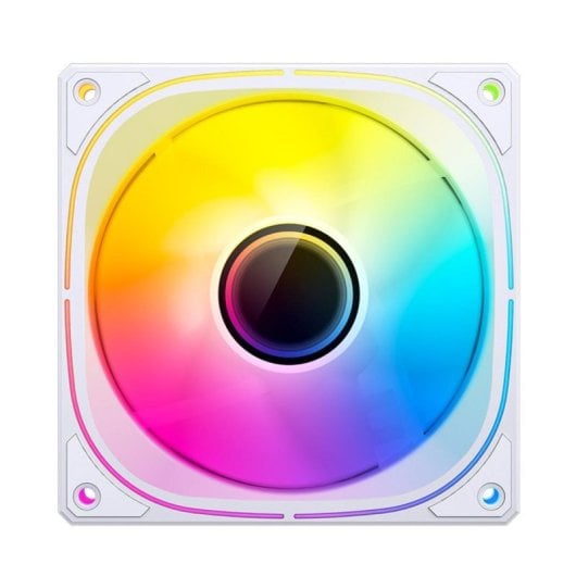 Ventilateur Jonsbo FR-505WR 12 cm 800-1800 RPM LED RGB Blanco