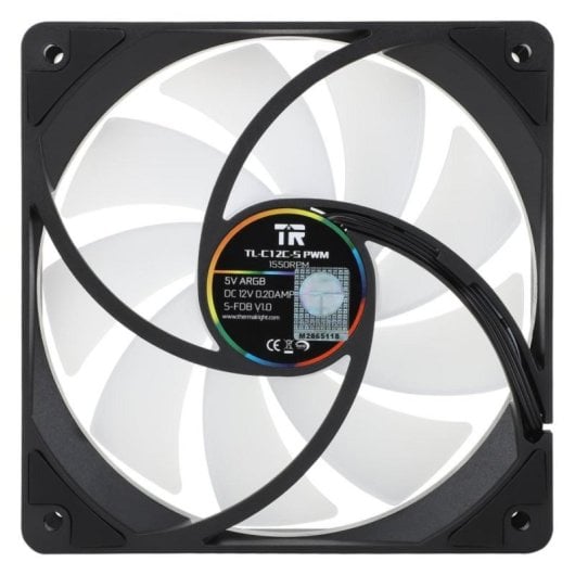 Ventilateur Thermalright TL-C12C-S X3 12 cm 1550 RPM 66,17 m³/h Noir