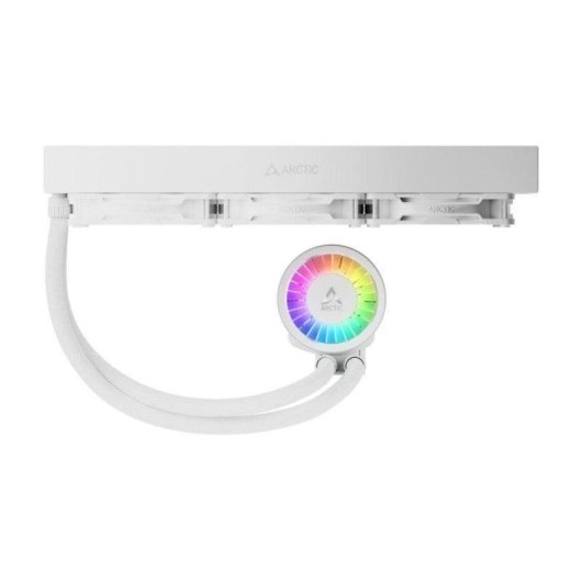 Refrigeración líquida ARCTIC Liquid Freezer III Pro 360 A-RGB 3x12cm Blanco Multicolor PWM