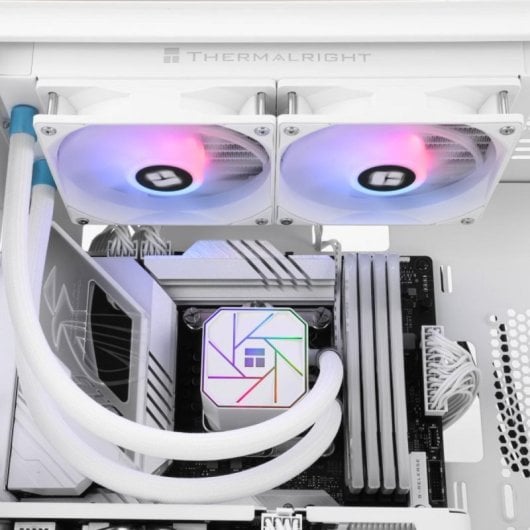 Refrigeración líquida Thermalright Aqua Elite 240 WHITE ARGB V3 3300 RPM 2x120mm Blanco ARGB