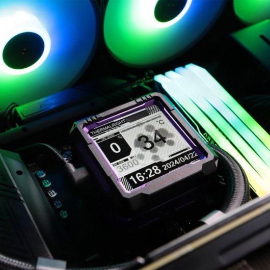Thermalright Frozen Warframe PRO 360 Système de refroidissement liquide tout en un 12 cm Noir