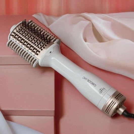 Escova Modeladora Cecotec Air DryBold 1200W Cerâmica Iónica 3 Temperaturas Função Frio Branco