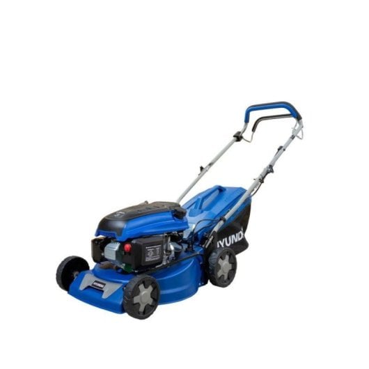 Cortacésped Hyundai HYM42SP 4HP 139cc Autopropulsado 41cm Corte 3en1 55L