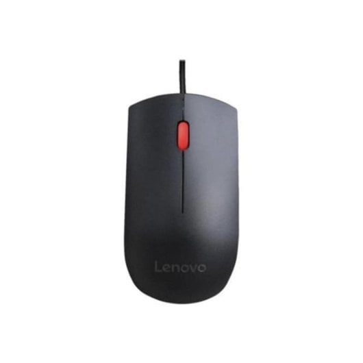 Mouse Lenovo 00PH133 Ambidestro Ottico USB 1600 DPI Nero