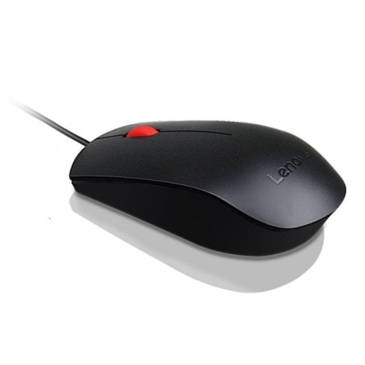 Mouse Lenovo 00PH133 Ambidestro Ottico USB 1600 DPI Nero