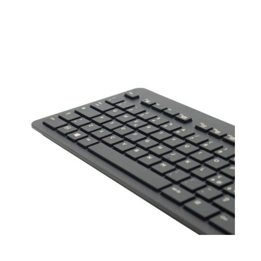 Teclado HP Slim Business USB Español Completo Teclas Membrana Negro PC/Laptop