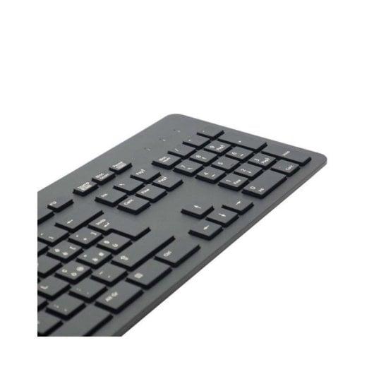 Teclado HP Slim Business USB Español Completo Teclas Membrana Negro PC/Laptop