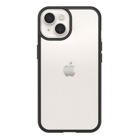 Funda OtterBox React Series iPhone 14 Plus Ultra-fina Antimicrobiana Black Crystal