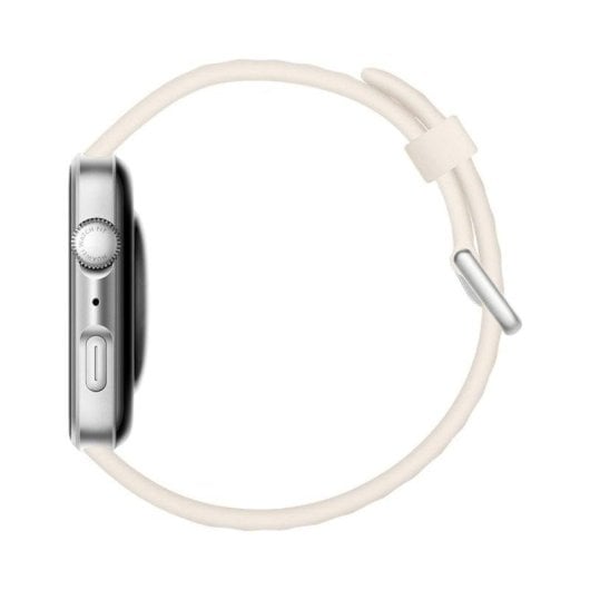 Huawei Watch Fit 4 GPS NFC 38mm AMOLED Silber Weiß M 5ATM SpO2 Herzfrequenz Schlaftracking