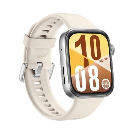 Huawei Watch Fit 4 GPS NFC 38mm AMOLED Silber Weiß M 5ATM SpO2 Herzfrequenz Schlaftracking