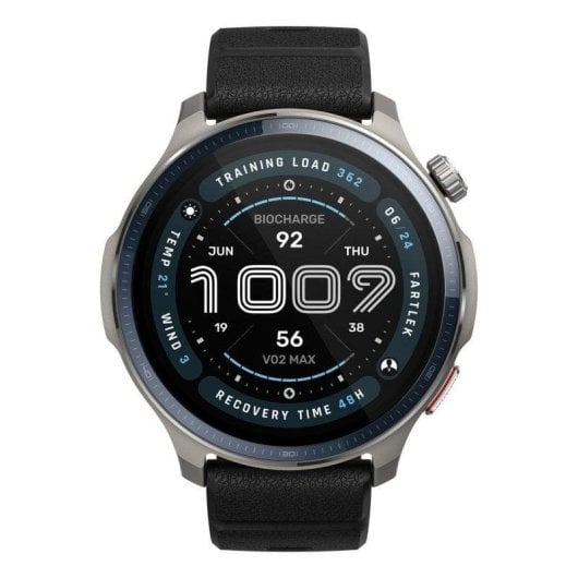 Amazfit Balance 2 WiFi GPS NFC 43mm AMOLED Preto M Resistente Água 10ATM SpO2 Sono