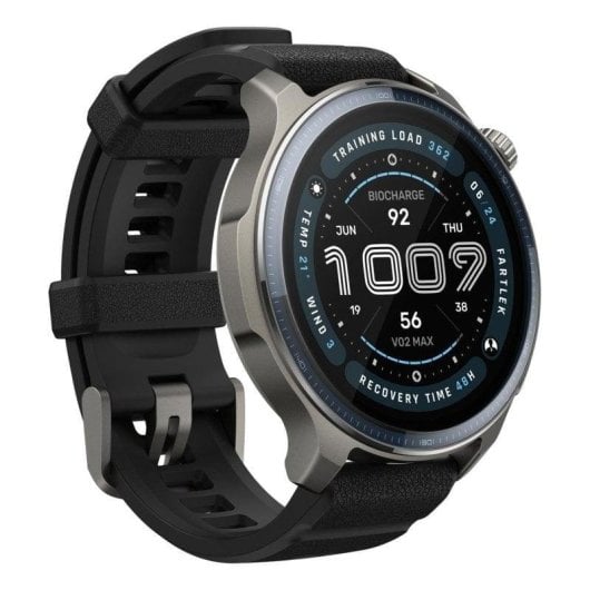 Amazfit Balance 2 WiFi GPS NFC 43mm AMOLED Preto M Resistente Água 10ATM SpO2 Sono