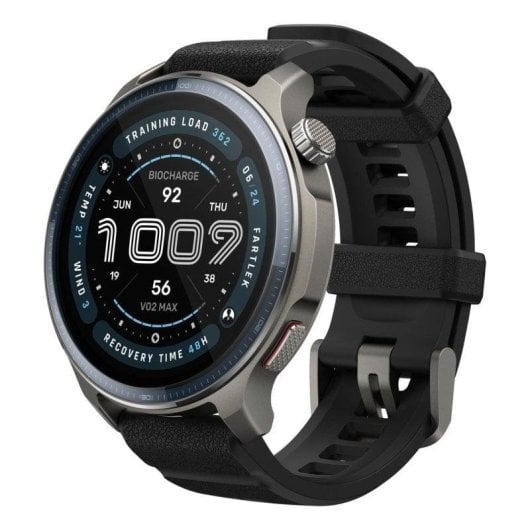 Amazfit Balance 2 WiFi GPS NFC 43mm AMOLED Preto M Resistente Água 10ATM SpO2 Sono
