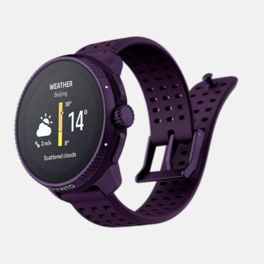 Suunto Race GPS Bluetooth 1.43" Titane Violet AMOLED Étanche 10 ATM Suivi Cardio SpO2