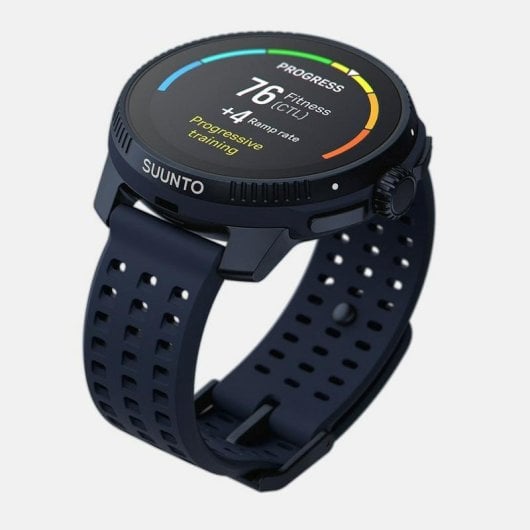 Suunto Race GPS Bluetooth 49mm AMOLED Sapphire Steel Navy M Autonomie 26j SpO2 Étanche 10ATM