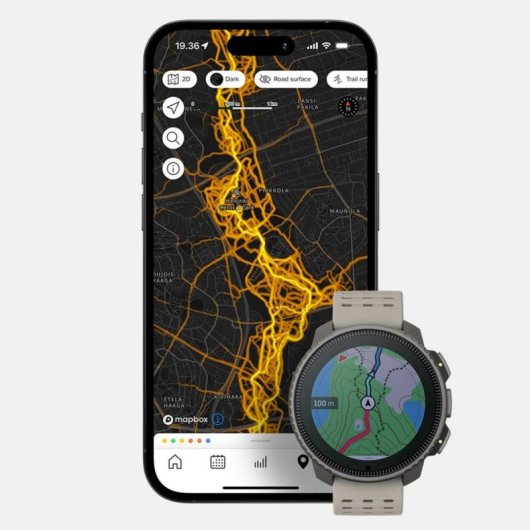 Smartwatch Suunto Vertical GPS + Montre de sport + Écran tactile + Étanchéité 100m