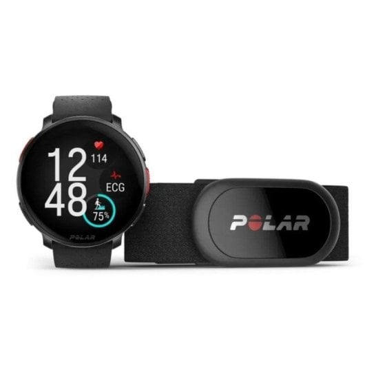 Polar Vantage V3 Bluetooth GPS Multisatellite 47mm AMOLED Bleu Taille Unique Pulsomètre
