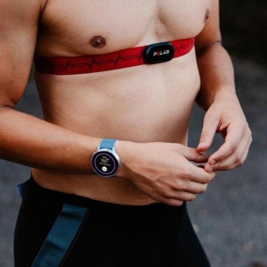 Polar Vantage V3 Bluetooth GPS Multiconstellation 47mm AMOLED Bleu Taille Unique Pulsomètre