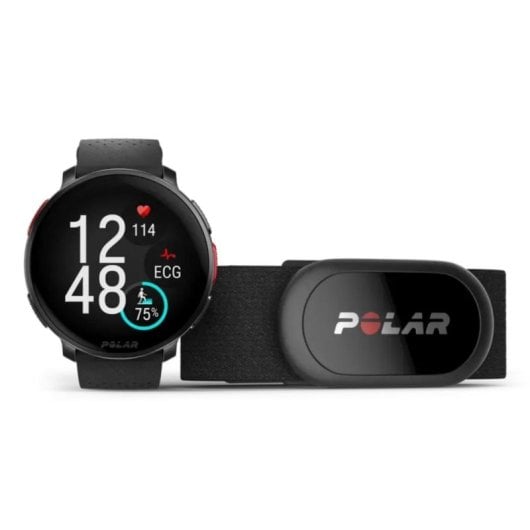 Polar Vantage V3 Bluetooth GPS Multiconstellation 47mm AMOLED Bleu Taille Unique Pulsomètre