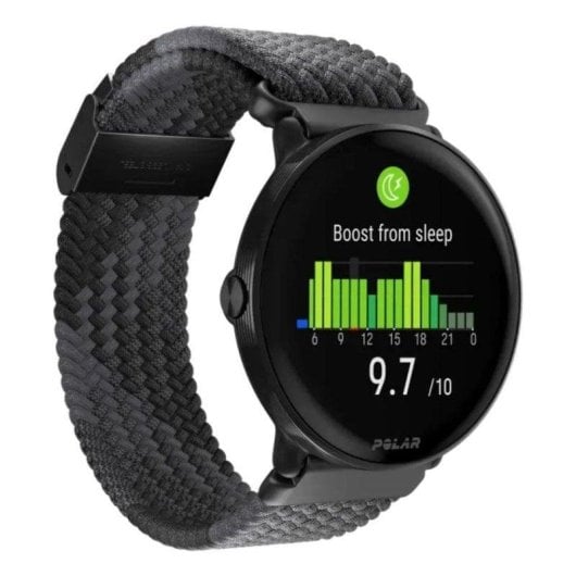 Polar 900111828 Bluetooth GPS 43mm AMOLED Negro Talla Única Resistente al Agua Pulsómetro
