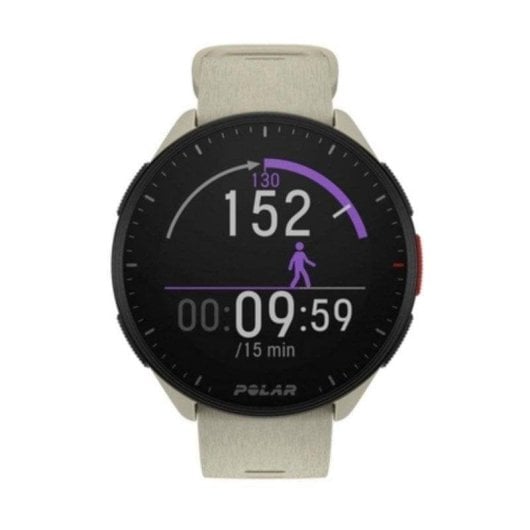 Polar Pacer GPS Bluetooth 45mm MIP Weiß S/L 5ATM Herzfrequenzmesser