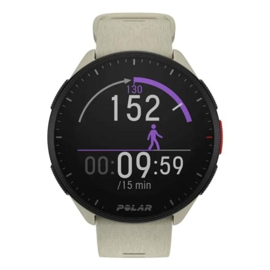 Polar Pacer GPS Bluetooth 45mm MIP Branco S/L Resistente à Água 5ATM Pulsómetro Multiesportivo