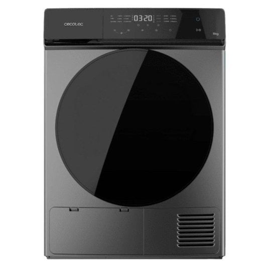 Secadora bomba de calor Cecotec Bolero DressCode Dry 8400 Steel 8kg A++ Full Touch Silence
