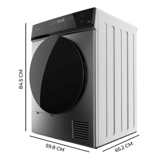 Secadora bomba de calor Cecotec Bolero DressCode Dry 8400 Steel 8kg A++ Full Touch Silence