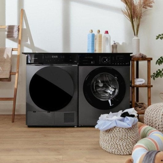 Secadora bomba de calor Cecotec Bolero DressCode Dry 8400 Steel 8kg A++ Full Touch Silence