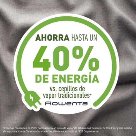 Vaporizador erguido Rowenta Care For You First 1.2L 1500W Elimina arrugas y desinfecta compacto