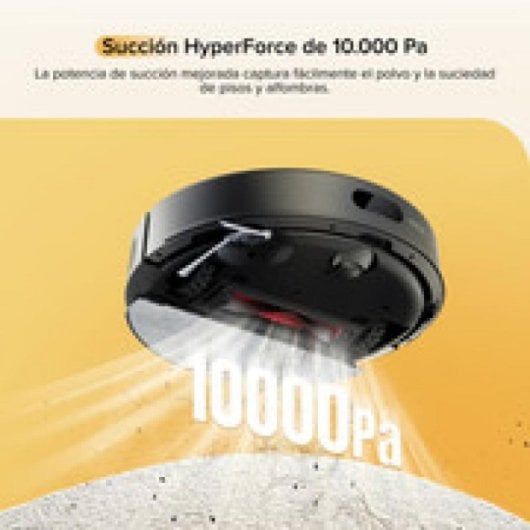 Robot aspirador Roborock Q7 M5 10000Pa HyperForce Fregado Inteligente LiDAR Negro
