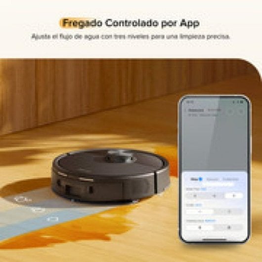 Robot aspirador Roborock Q7 M5 10000Pa HyperForce Fregado Inteligente LiDAR Negro