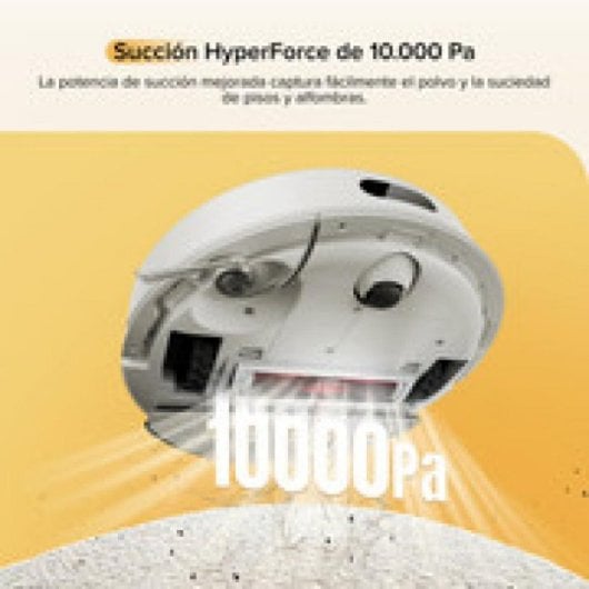 Robot Aspirador Roborock Q7 M5 Blanco 10000Pa Fregado LiDAR Mapas Multinivel 3200mAh