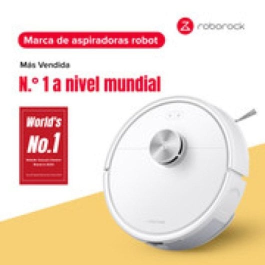 Robot Aspirador Roborock Q7 M5 Blanco 10000Pa Fregado LiDAR Mapas Multinivel 3200mAh