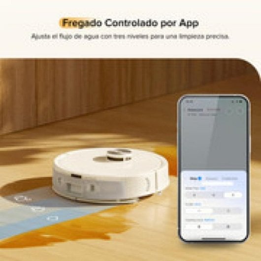 Robot Aspirador Roborock Q7 M5 Blanco 10000Pa Fregado LiDAR Mapas Multinivel 3200mAh
