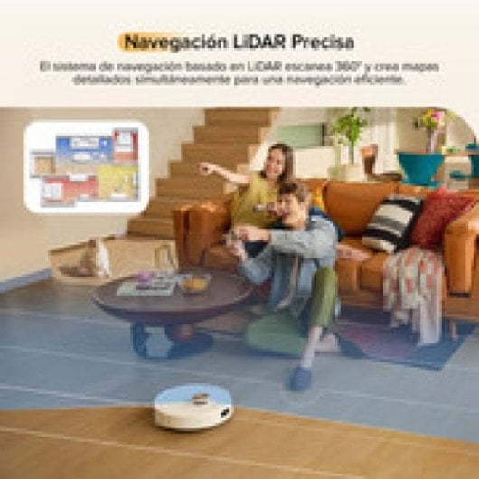 Robot Aspirador Roborock Q7 M5 Blanco 10000Pa Fregado LiDAR Mapas Multinivel 3200mAh
