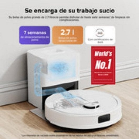 Robot aspirador Roborock Q10 S5+ 10000Pa, fregado VibraRise 2.0, navegación LiDAR, autovaciado