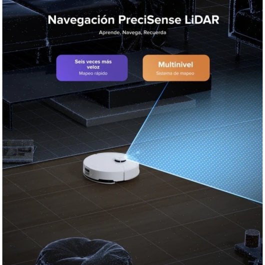 Robot aspirador Roborock Q10 S5+ 10000Pa, fregado VibraRise 2.0, navegación LiDAR, autovaciado