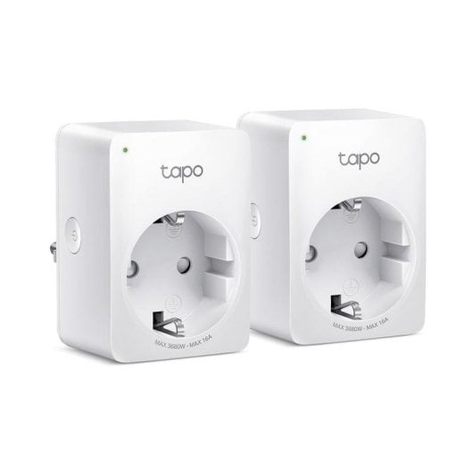 Tomada Inteligente TP-Link Tapo P110 Branco Wi-Fi Interior 2 Unidades