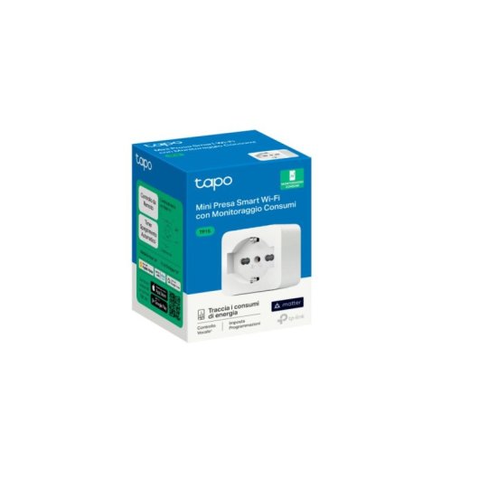 Enchufe inteligente TP-Link TP15 Wi-Fi 2300W Control voz Alexa Google Home Blanco