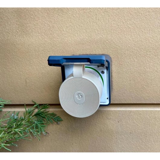 Tomada Shelly Outdoor Plug S Gen3 Mocha Wireless Bluetooth Wi-Fi Exterior 12A