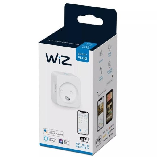 Enchufe inteligente WiZ 8718699789343 Interior Wi-Fi 2300W Blanco