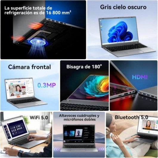 Vanwin NCS2154R AMD 3020E 8GB 256GB SSD 15.6" Windows 11 Pro