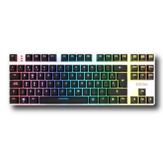 Krom Kernel Pro TKL RGB Teclado Mecânico Wireless Hot-Swap Outemu RED