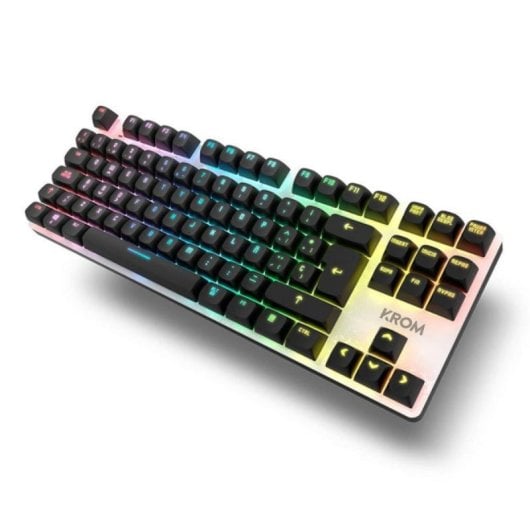Krom Kernel Pro TKL RGB Teclado Mecânico Wireless Hot-Swap Outemu RED