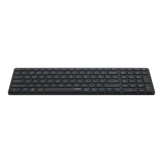 Kabellose Tastatur Rapoo E9700M Bluetooth 3.0-5.0 Aluminium Schwarz Kabellose Tastatur Rapoo E9700M Bluetooth 3.0-5.0 Aluminium Schwarz