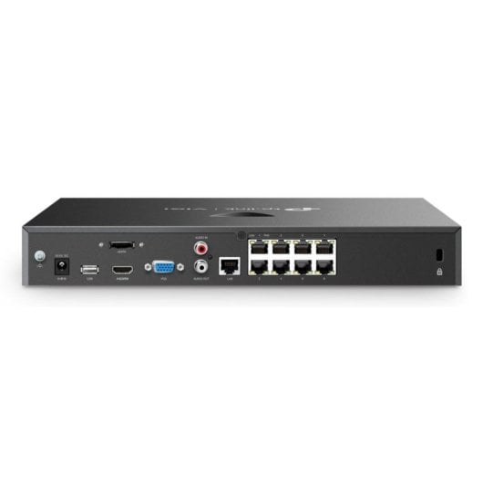 Enregistreur NVR pour Caméra IP TP-Link VIGI NVR2008H-8MP-2TB 8 canaux 4K 2TB HDD PoE Ethernet